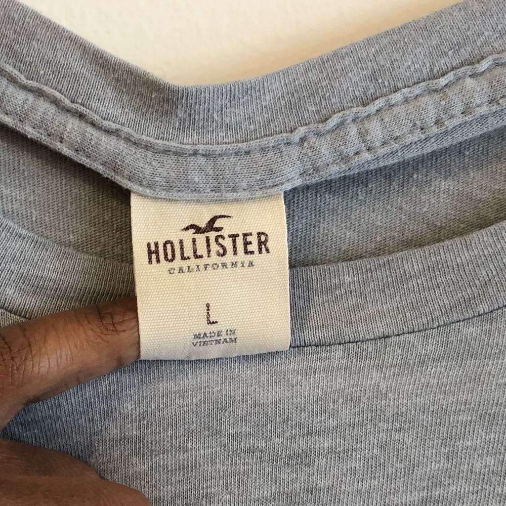 Hollister Floral Graphic Men’s T-shirt Size Large - Picture 5 of 5